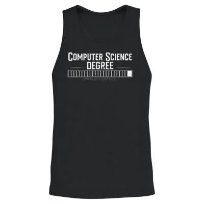 Computer Science Degree Unisex Tank Top - Black