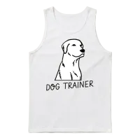 Dog Trainer Lovers Unisex Tank Top - White – 1