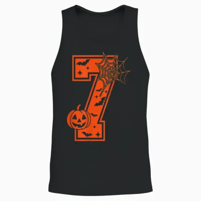 Funny 67 Six Seven Meme Couple Matching Halloween Costume Unisex Tank Top - Black