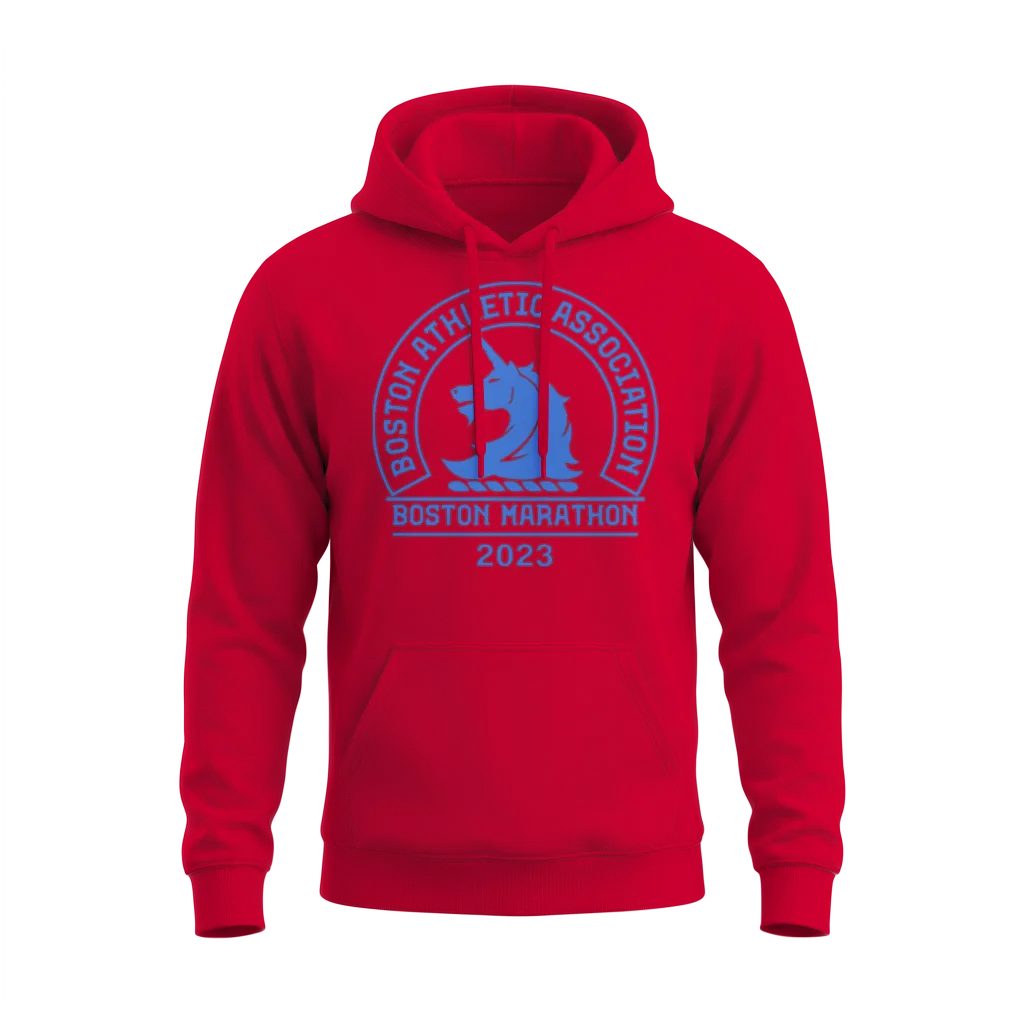 Boston Marathon 2023 β Running Unisex Hoodie - Red
