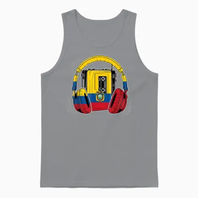 Drapeau De L'équateur Racines équatoriennes Unisex Tank Top - Sport Grey