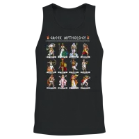Greek Mythology Gods Christian & Faith Unisex Tank Top - Black – 2