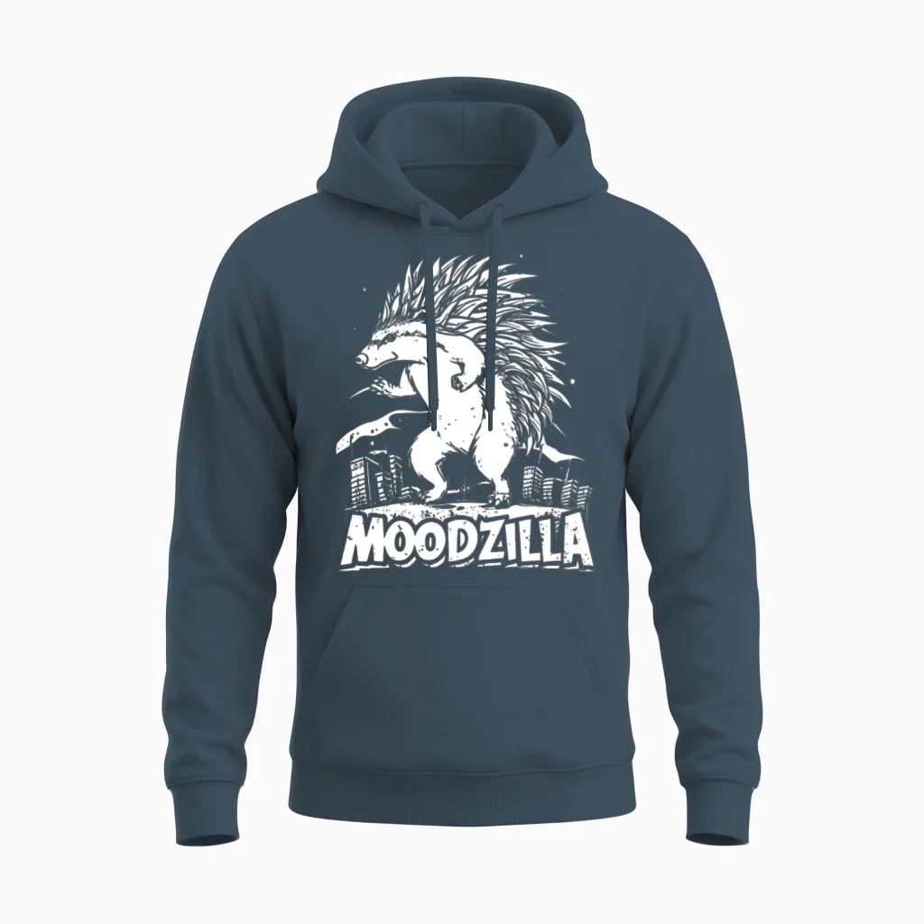 Porcupine Funny Unisex Hoodie in Dark Heather