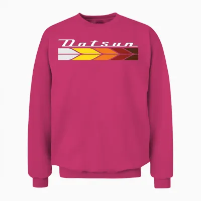 Retro Red Leaf Unisex Sweatshirt - Heliconia