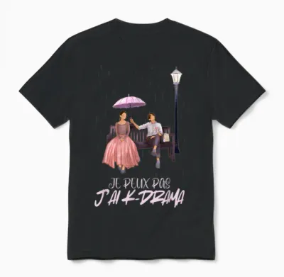 Funny I Can Not I Have K-Drama Humor Korean Series T-Shirt, Black, S Unisex T-Shirt - Black