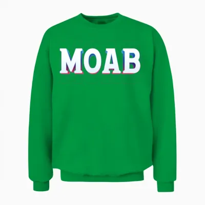 Retro - Moab Unisex Sweatshirt - Irish Green