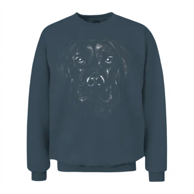 Dog Dogs Dog Lovers Dog Owners Labrador Retrievers Unisex Sweatshirt - Dark Heather