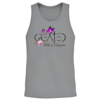Created with a Purpose Unisex Tank Top - Sport Grey – 2