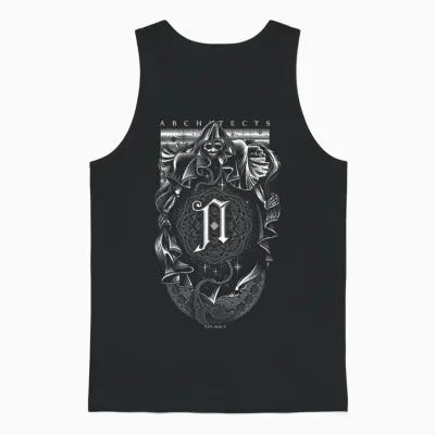Architects - Official Product - Cosmic Reaper Unisex Tank Top - Black