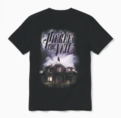 Collide with the Sky Cover Unisex T-Shirt - Black