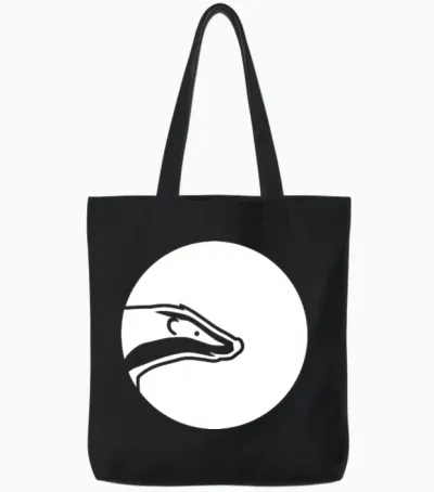 Badger Tote Bags - Black