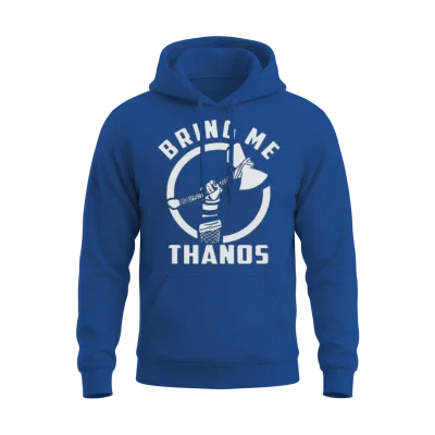 Bring Me Thanos Stormbreaker Black and White Unisex Hoodie - Royal