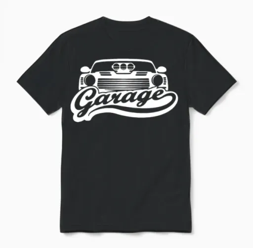 Garage - Auto Tuning - Mechanics Unisex T-Shirt in Black