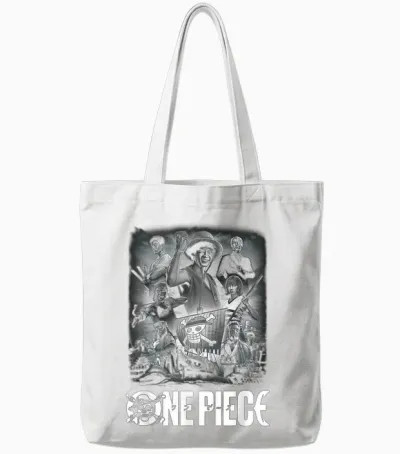 One Piece Tote Bags - White