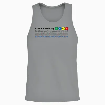 Sangerism - Now I Know My Acgt Unisex Tank Top - Sport Grey