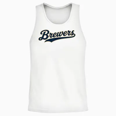 Vintage Brewers Retro Classic Gifts for Men Women Unisex Tank Top - White