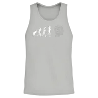 Ai Evolution - Funny Artificial Intelligence Unisex Tank Top - Ash – 2