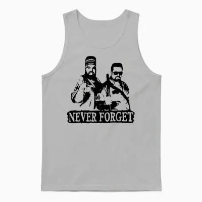 Twin Towers Unisex Tank Top - Ash