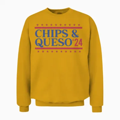 2024 Chips Queso Unisex Sweatshirt - Gold