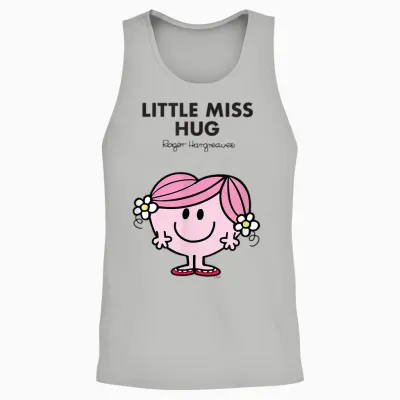 Mr. Men Little Miss Hug Unisex Tank Top - Ash
