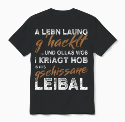 Pension 2026 Ein Leben Lang Gearbeitet Pensionisten Unisex T-Shirt - Black