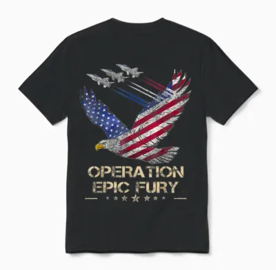Operation Epic Fury Unisex T-Shirt - Black
