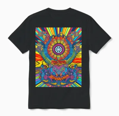 Retro 60s Unisex T-Shirt - Black