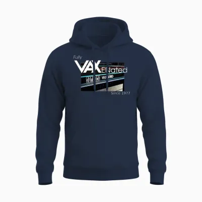 Fully Vaxenated Since 1977 Unisex Hoodie - Navy