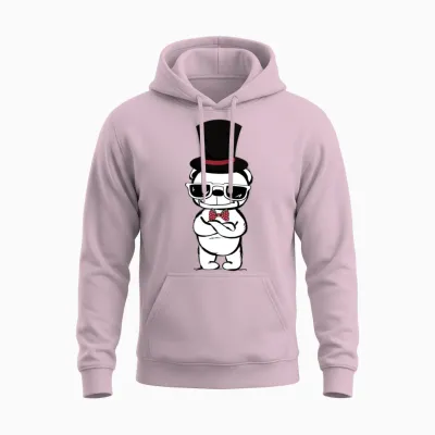 Handsome Dog Funny Dog Unisex Hoodie - Light Pink