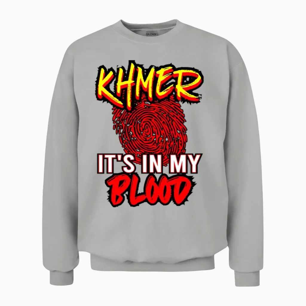 Khmer Cambodian Cambodia Unisex Sweatshirt in Ash
