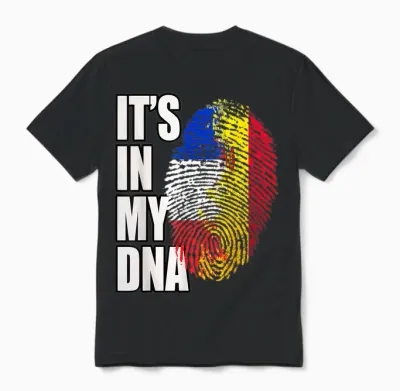 Flag of Spain and France Unisex T-Shirt - Black