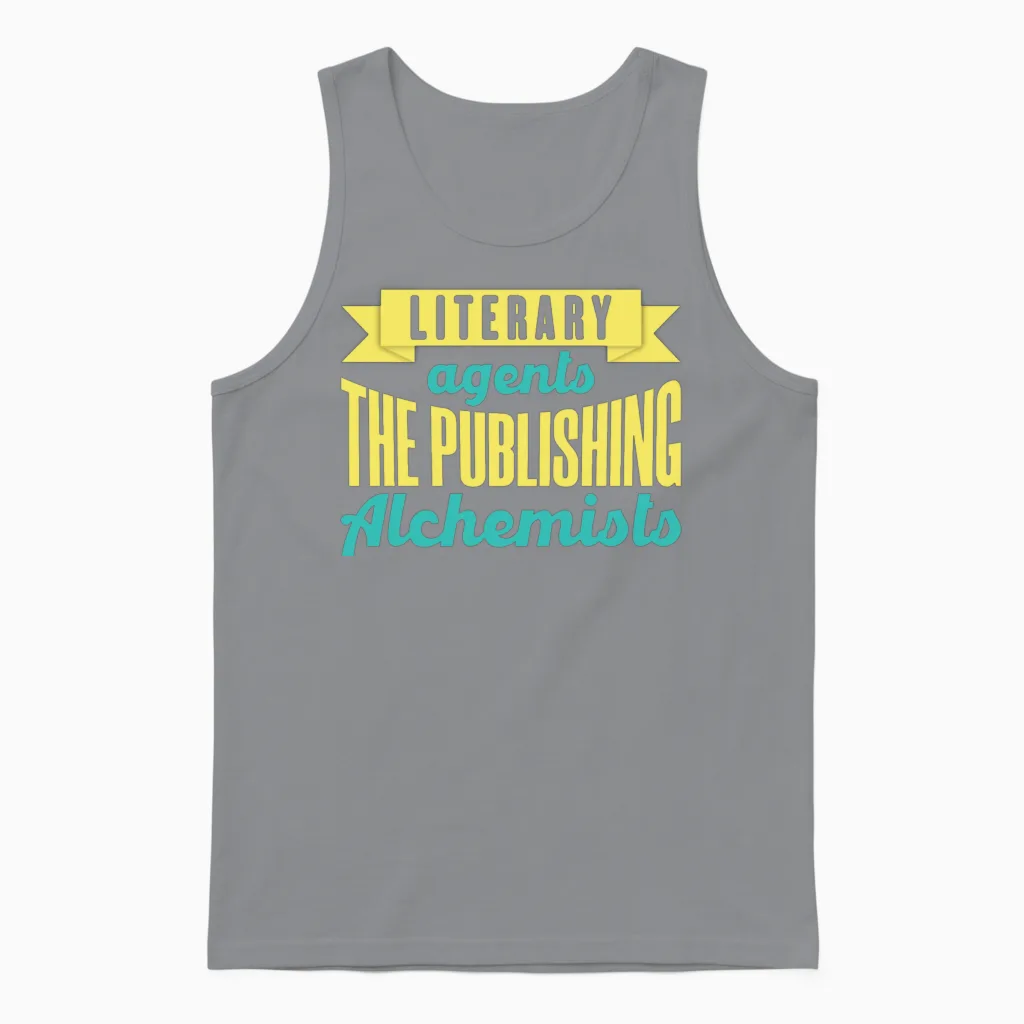 Literary Agents the Publishing Alchemists Unisex Tank Top in Sport Grey