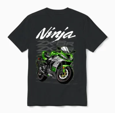 Ninja Zx6r Unisex T-Shirt - Black