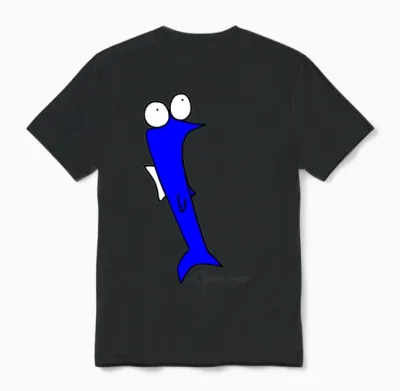 Roach - Piscis Rutilus Unisex T-Shirt - Black