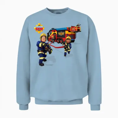 Feuerwehrmann Sam - Fire Extinguishers Unisex Sweatshirt - Light Blue