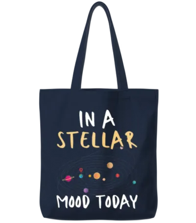 Astronomer Astronomy Constellations Stars Space Tote Bags - Navy