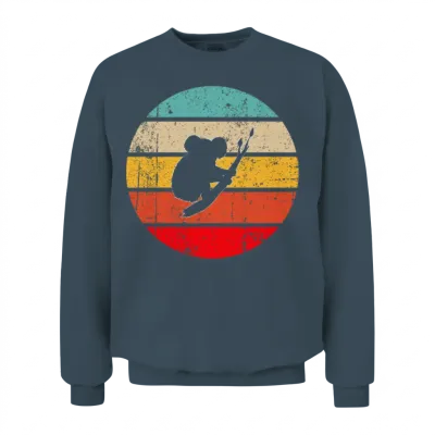 Koala Retro Unisex Sweatshirt - Dark Heather