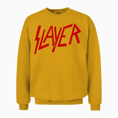 Slayer Small Classic Logo Unisex Sweatshirt - Gold