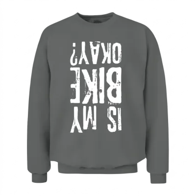 Motorcycle Biker Motocross Unisex Sweatshirt - Graphite Heather