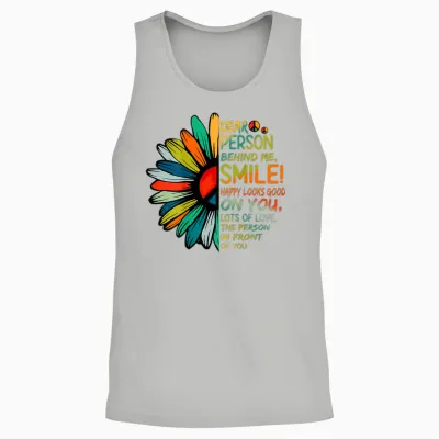 Liebe Person Hinter Mir Weiter Zurück Zu Der Person Hinter Mir Unisex Tank Top - Ash