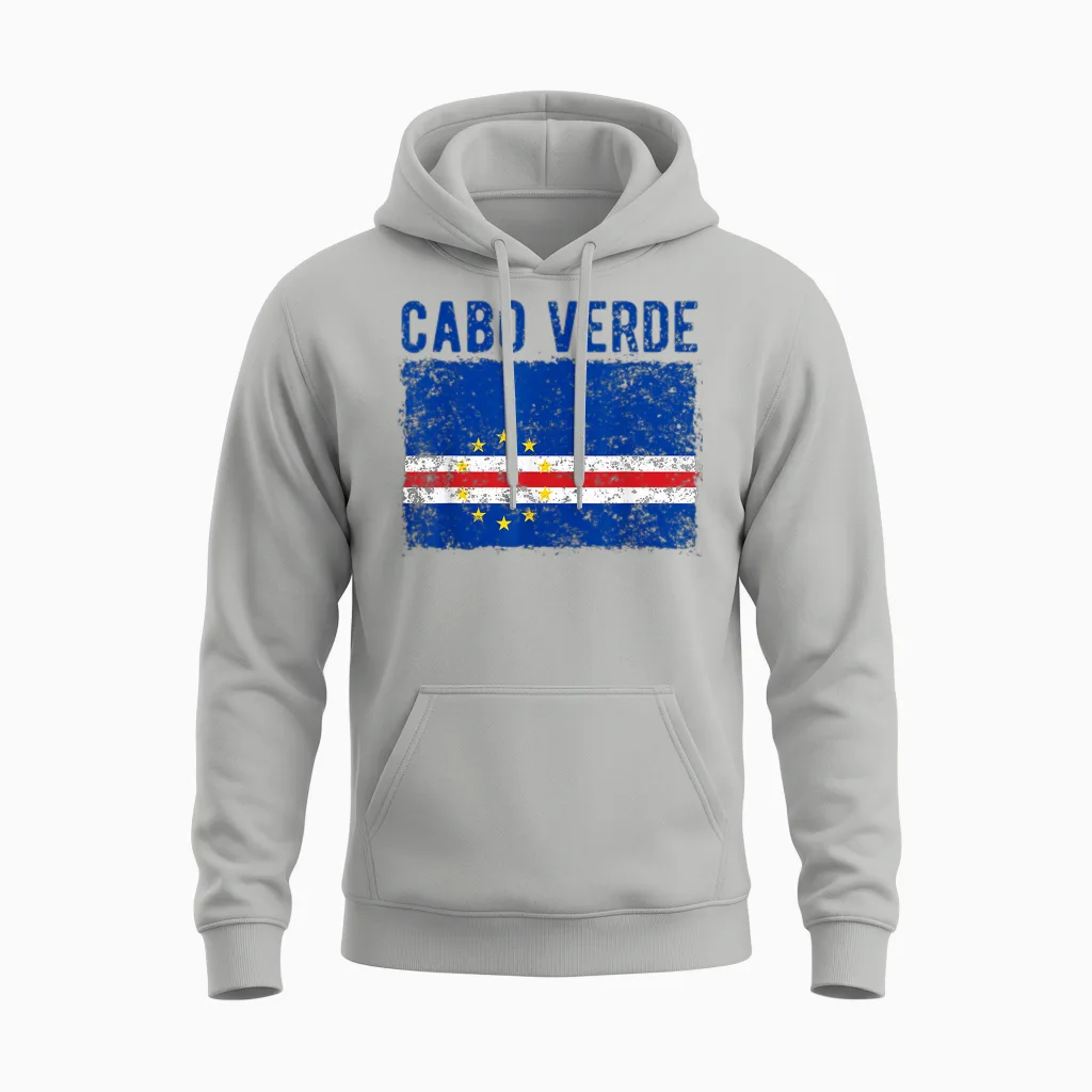 Cabo Verde Unisex Hoodie in Ash