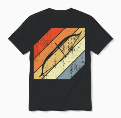 Retro Archery Sport Unisex T-Shirt - Black