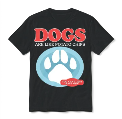 Dogs Are Like Dog Owner Unisex T-Shirt - Black