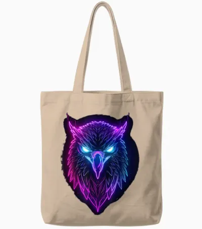 Odin Farbiger Lila Rabe Odins Rabe Wikinger Walhalla Pagan Tote Bags - Natural