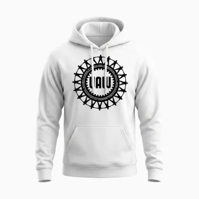 Uaw Unisex Hoodie - White