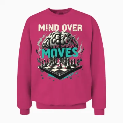 Chess Tacticians Strategy Masters Tactical Unisex Sweatshirt - Heliconia