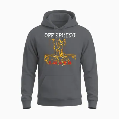 The Offspring Smash Album Unisex Hoodie - Charcoal