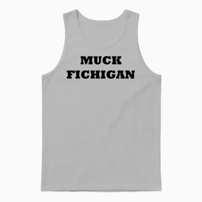 Muck Fichigan Unisex Tank Top - Ash