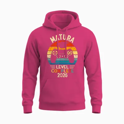 Matura Level Complete 2026 Unisex Hoodie - Heliconia