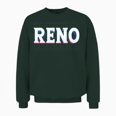 Retro - Reno Unisex Sweatshirt - Forest